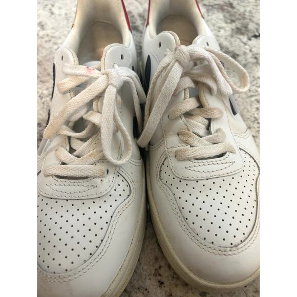 VEJA V-10 CWL WHITE NAUTICO PEKIN SIZE 39 W8/M6 - Picture 7 of 8